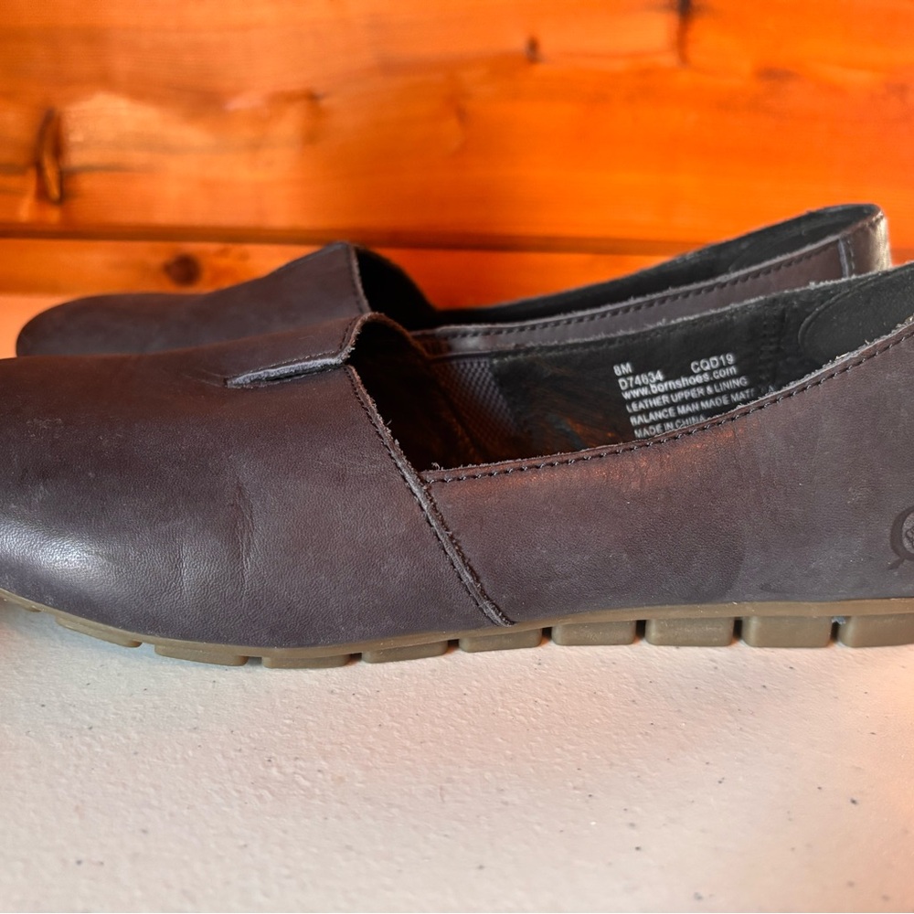 Born Navy Blue Leather Loafer Women’s 8